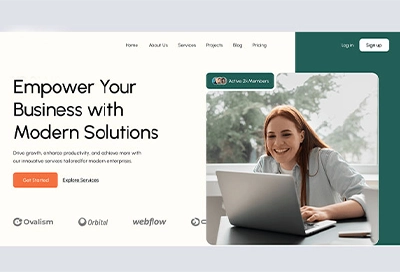Landing Page Design